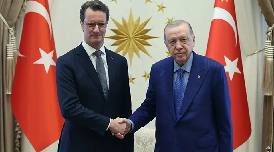 Cumhurbaşkanı Erdoğan, Kuzey Ren-Vestfalya Başbakanı Wüst'ü Kabul Etti
