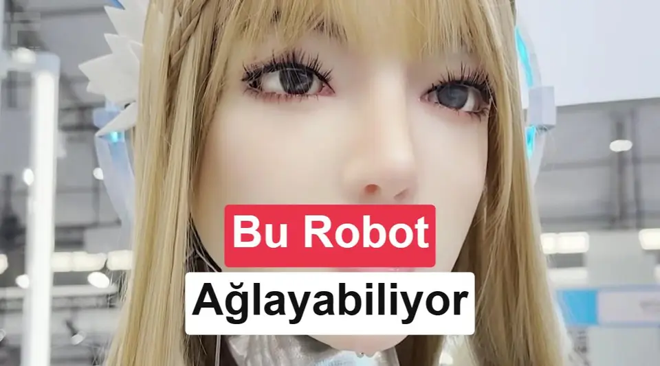 Yapay zeka ağlamayı öğrendi: İnsansı robot gözyaşı dökebiliyor