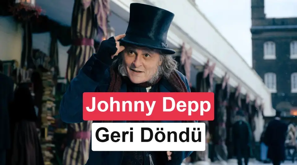 Johnny Depp'in Ebenezer filminin fragmanı yayınlandı