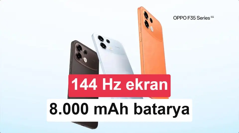 Oppo F35 ve F35 Pro resmen tanıtıldı: Özellikleri ve fiyatı
