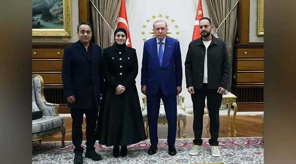 Cumhurbaşkanı Erdoğan, Hind Rajab'ın Ailesini Külliye'de Kabul Etti