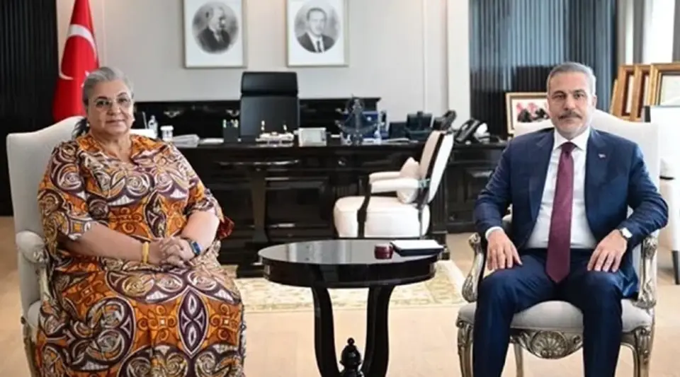 Dışişleri Bakanı Fidan BM Libya Temsilcisi Tetteh ile görüştü