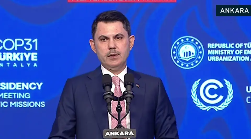 Bakan Kurum: COP31'de yapacaklarımızı konuşmalıyız