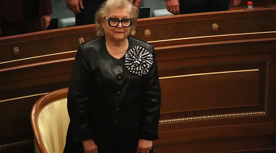 Kosova'nın yeni Cumhurbaşkanı Justina Shiroka Pula oldu (2)