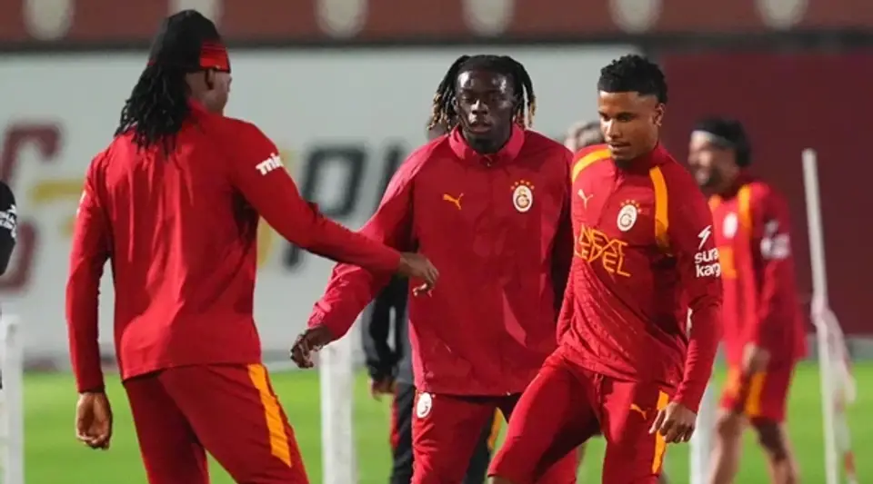 Galatasaray, Kasımpaşa maçının hazırlıklarını antrenmanla tamamladı