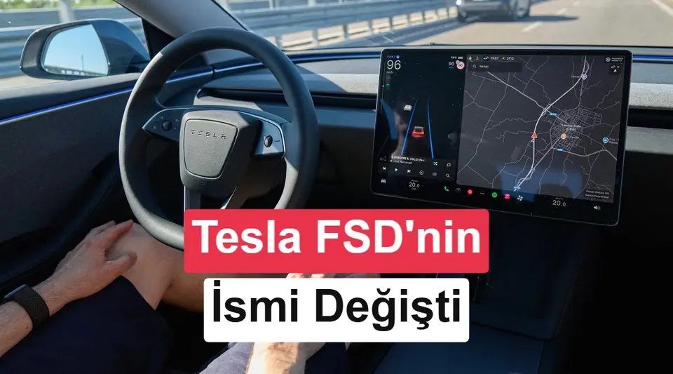 Tesla Avrupa’da Full Self-Driving adını değiştirdi