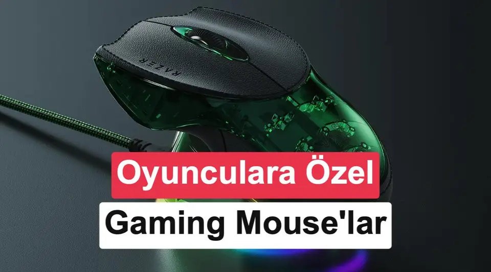 Gaming mouse önerisi arayanlar için en iyi mouse’lar (2026)