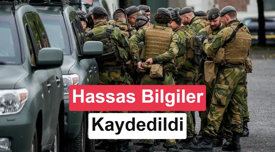 Çinli otomobiller Norveç ordusunun askeri sırlarını kaydetti