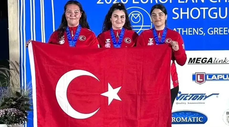 Milli atıcılar Plak Atışları Avrupa Şampiyonası'nda ikinci oldu