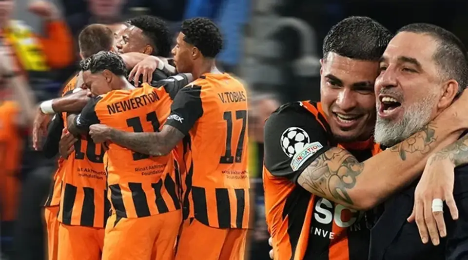 Shakhtar Donetsk AEK'yı 3-1 yendi, Arda Turan ilk galibiyetini aldı