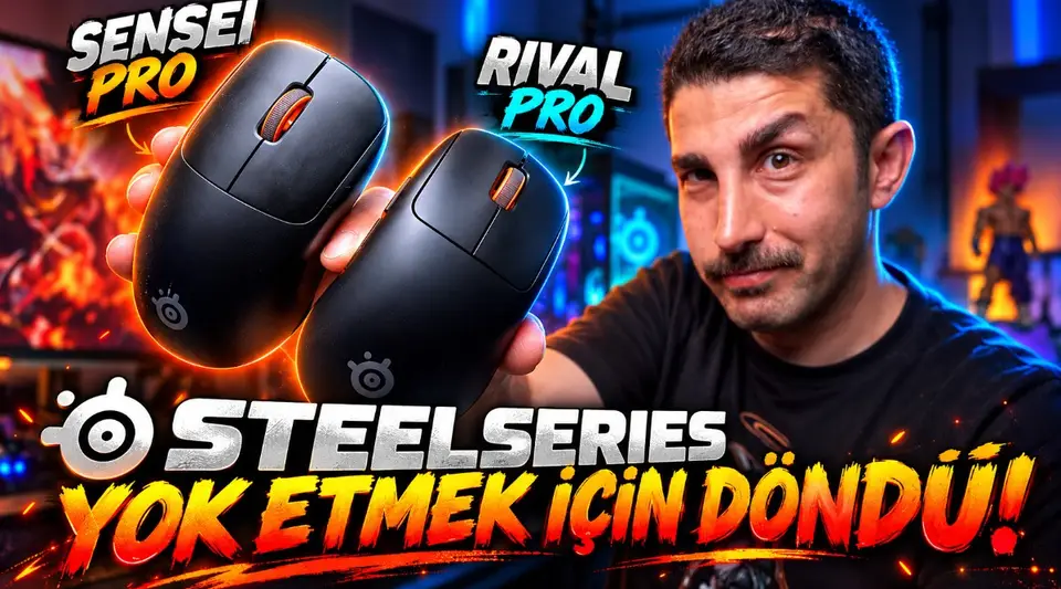 Steelseries Rival Pro ve Sensei Pro incelemesi yayınlandı