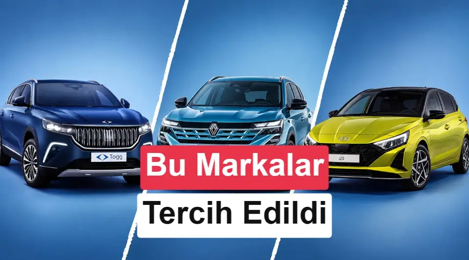Türkiye, eylülde en çok bu otomobil markalarını tercih etti