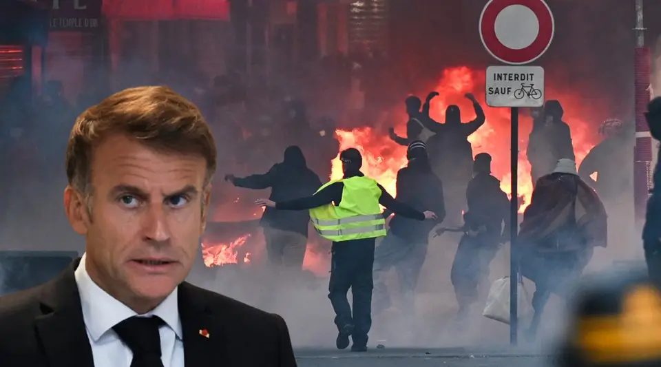 Macron, göstericilere karşı yeni yöntemler devreye alınmasını istedi