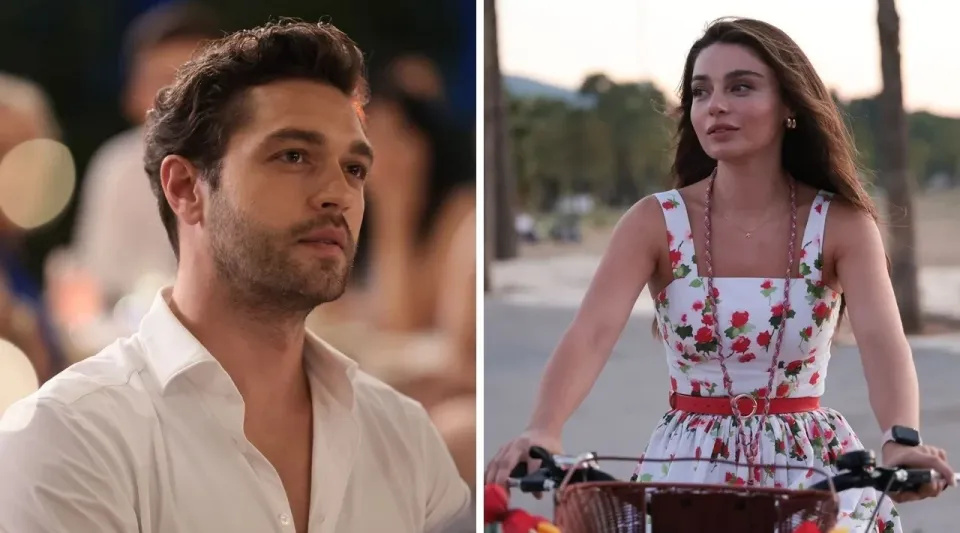 Ayça Ayşin Turan ve Furkan Andıç'lı '39 Derecede Aşk' Filminden İlk Kareler