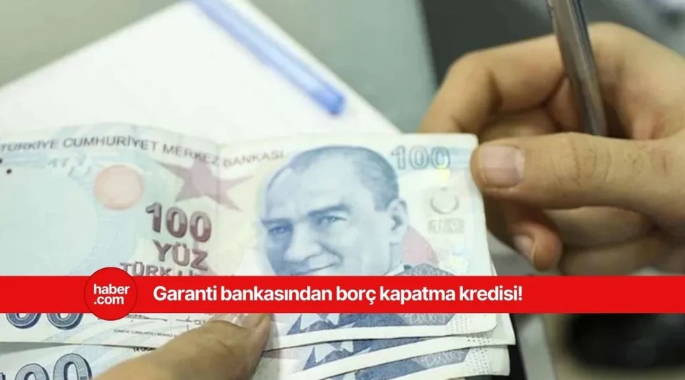 Garanti bankasından 36 ay vade ile borç kapatma kredisi imkanı!