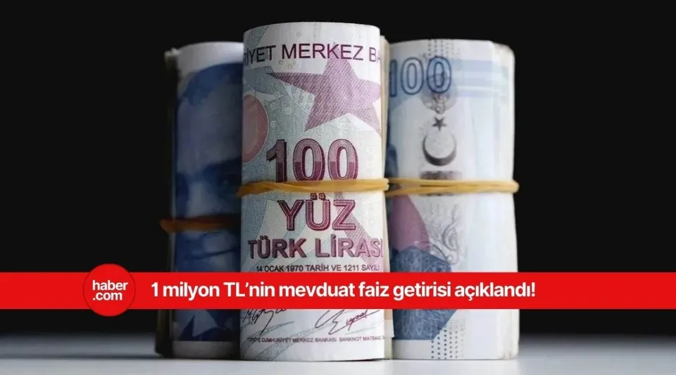 1 milyon TL'nin aylık getirisi güncellendi! İşte banka banka 1 milyon TL'nin getirisi