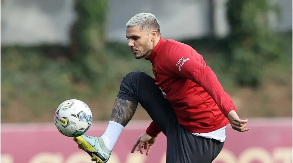 Galatasaray'da Mauro Icardi Takımdan Ayrı Çalıştı!