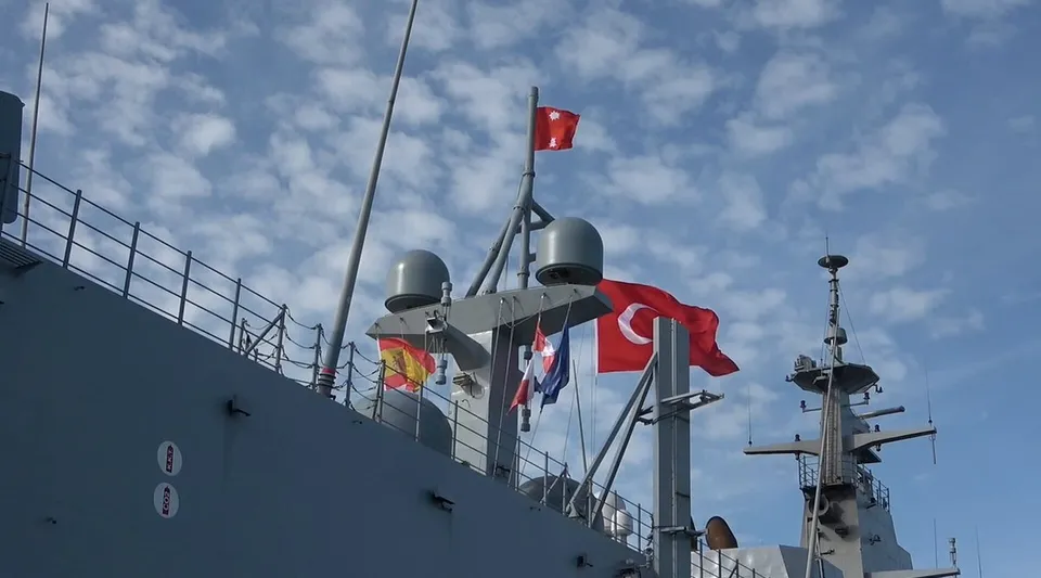 Mehmetçik Tatbikat için Almanya'nın Emden Limanında
