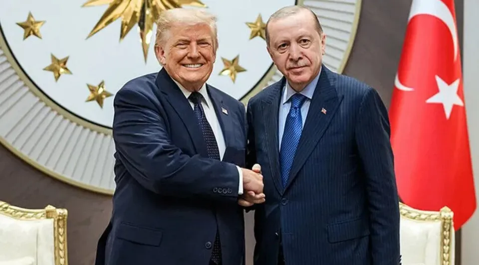 Beyaz Saray, Erdoğan ve Trump'ın Tokalaşma Anını Paylaştı