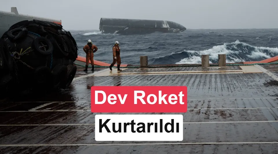 SpaceX, Starship roketini 24 günde Hint Okyanusu'ndan kurtardı