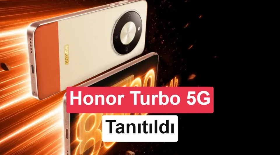 Honor Turbo 5G tanıtıldı: Orta segmente dev batarya