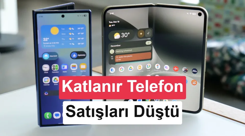 Katlanabilir telefon satışlarında büyük düşüş: İşte en çok satan markalar