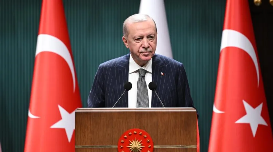 Cumhurbaşkanı Erdoğan'dan Fırat Kalkanı Harekatı Yıl Dönümü Mesajı