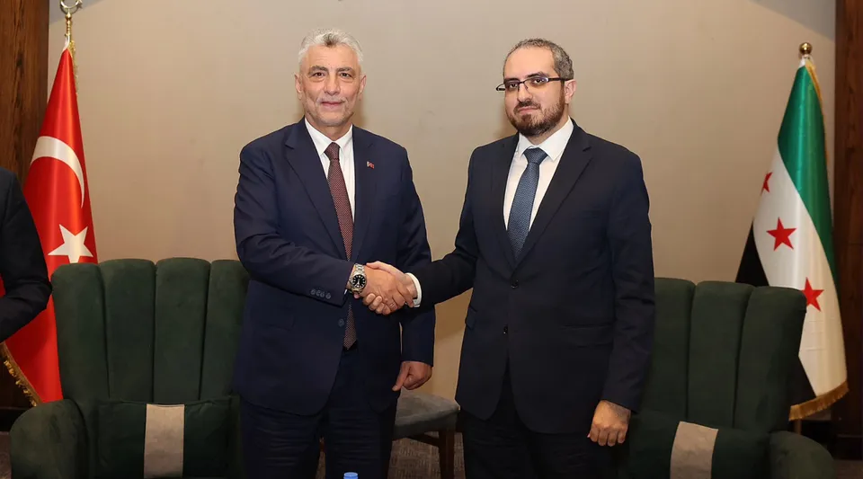Bakan Bolat, Suriye'li Mevkidaşıyla Görüştü