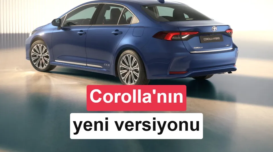 Toyota Corolla 60. yıl özel serisi Türkiye'de satışta
