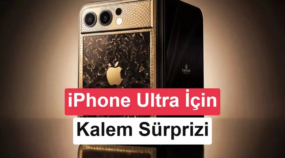 Apple, katlanabilir iPhone Ultra için özel Pencil geliştiriyor