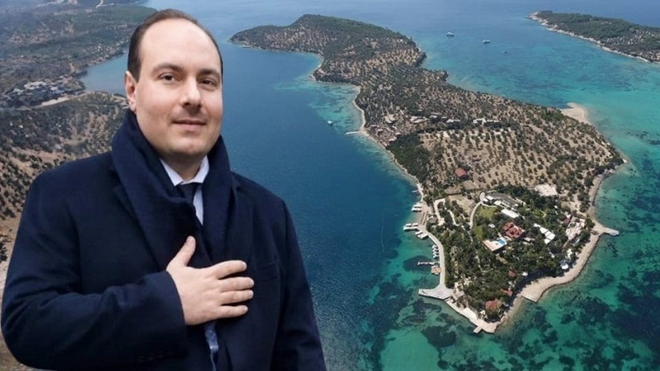 İzmir açıklarındaki Kalem Adası tarikat liderinin ailesine ait çıktı