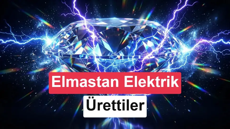 Elmasın elektrik üretme yeteneği bilim insanları tarafından keşfedildi
