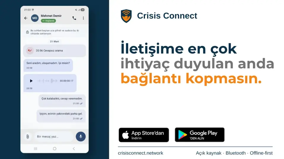 Liseli genç afet iletişim uygulaması geliştirdi