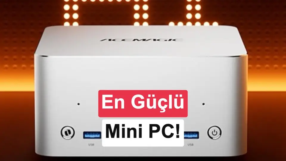 192 GB RAM'li Acemagic F9A Mini PC, Ryzen AI Max+ PRO 495 ve Radeon 8065S ile tanıtıldı