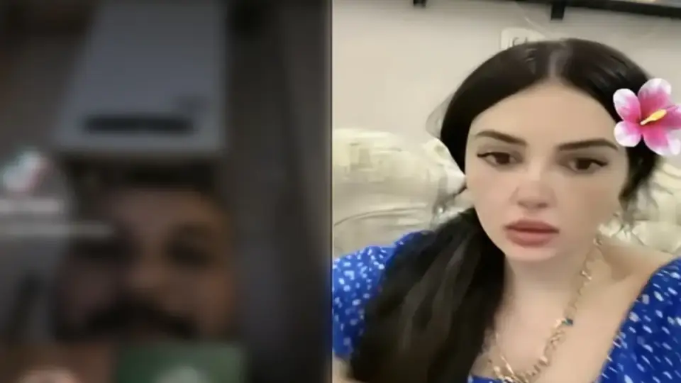 64 yıl 6 ay hapis cezası olan kadın canlı yayında yakalandı