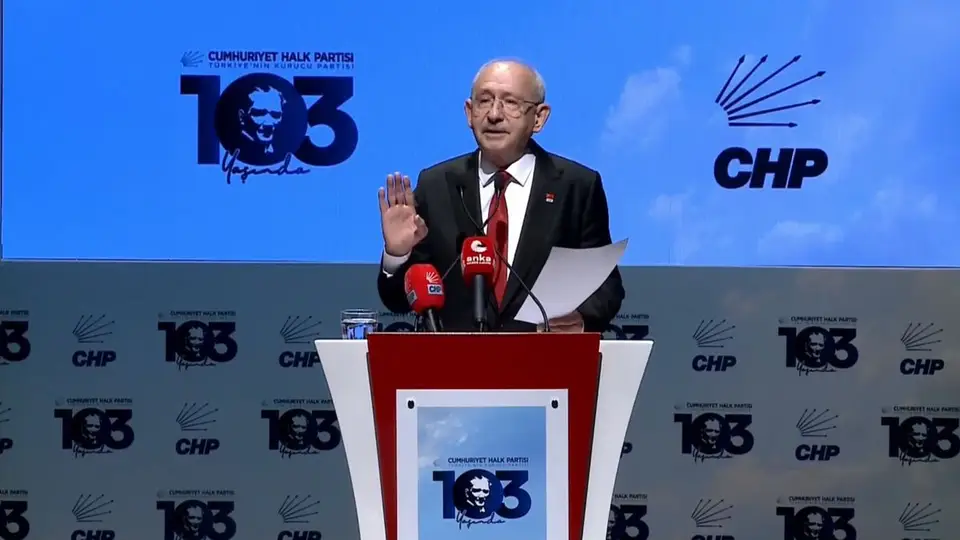 Kılıçdaroğlu'ndan CHP’nin Kuruluş Yıl Dönümünde Birlik Mesajı
