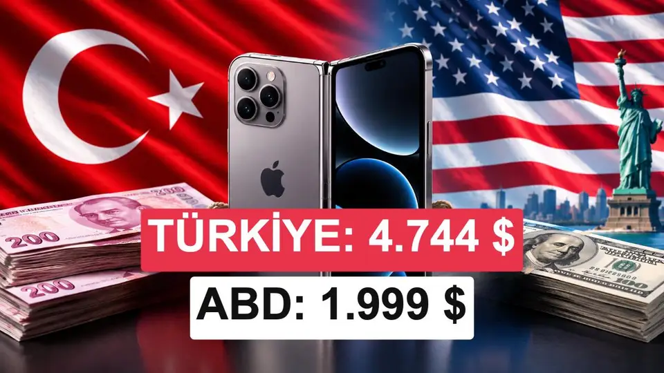iPhone Duo Türkiye'de ABD'ye göre %136 daha pahalı