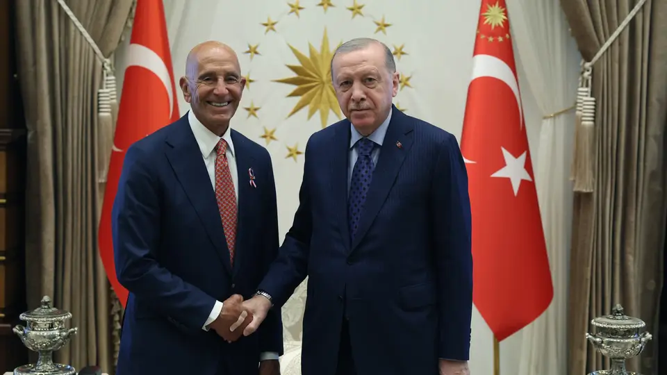 Başkan Erdoğan, ABD Büyükelçisi Tom Barrack'ı kabul etti
