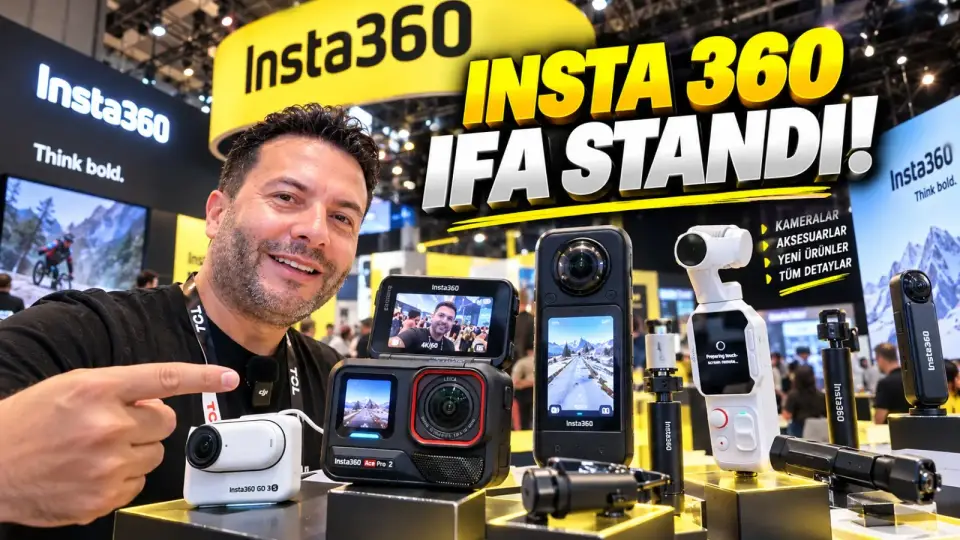 Insta360 Luna Pro ve Yeni Kameralar IFA 2026’da İncelendi