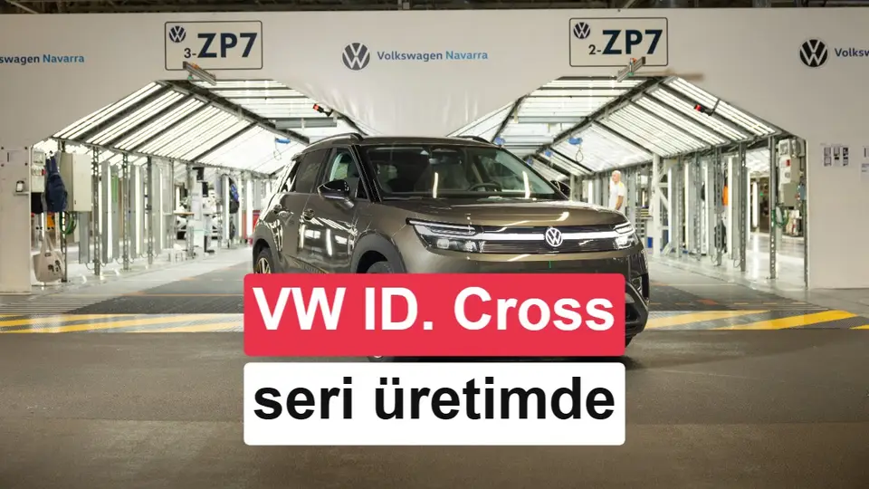 28 Bin Euroluk Elektrikli Volkswagen ID. Cross Seri Üretime Girdi