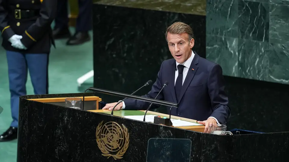 Macron: Gazze'deki durum utanç verici