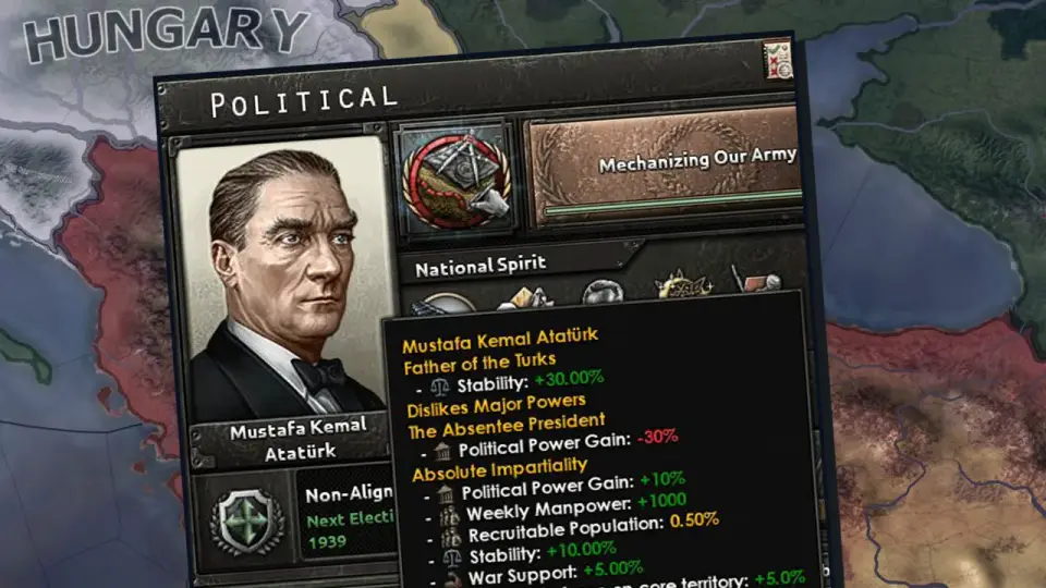 Paradox Interactive’in oyununda Atatürk tasarımı tartışma yarattı