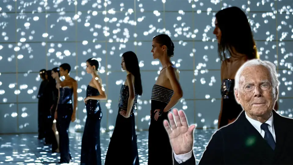Armani, Giorgio Armani'nin ardından evrim temalı koleksiyonunu tanıttı