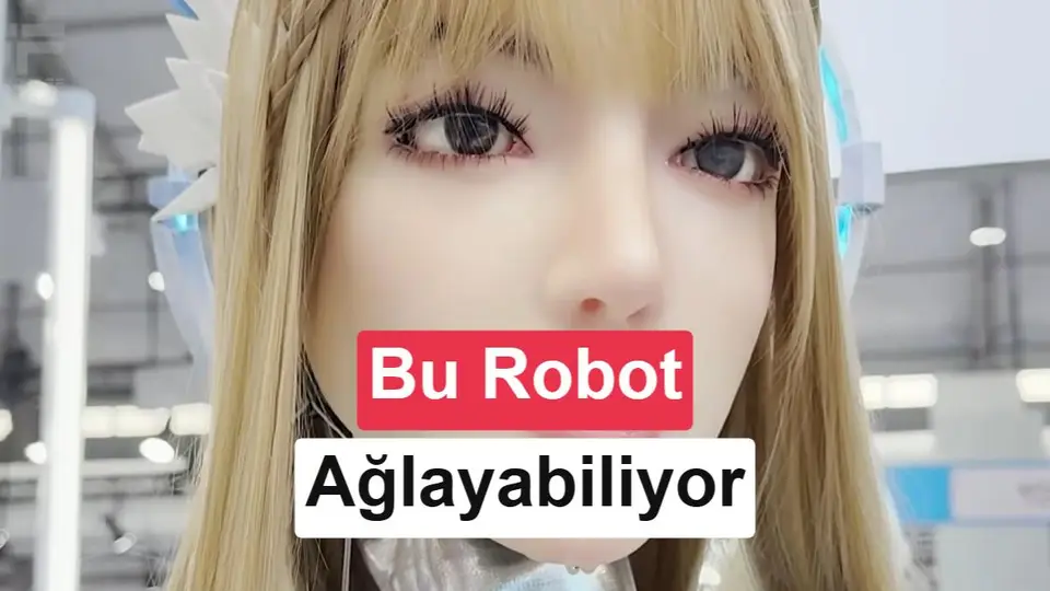 Yapay zeka ağlamayı öğrendi: Bu insansı robot gözyaşı dökebiliyor