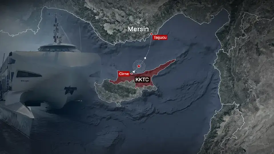 Girne feribot kazasında iki cansız bedenin kimliği tespit edildi