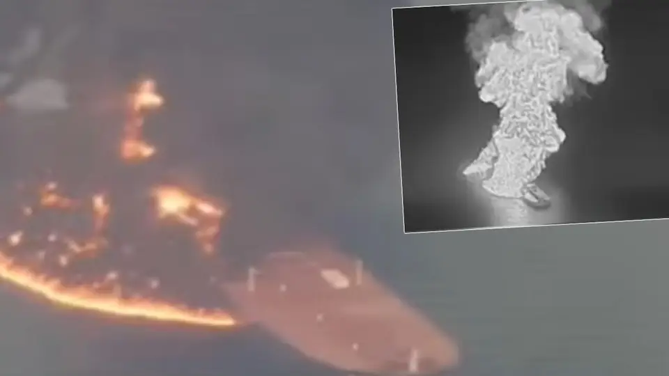 Hürmüz Boğazı'nda 2 milyon varil kapasiteli tanker mayına çarptı