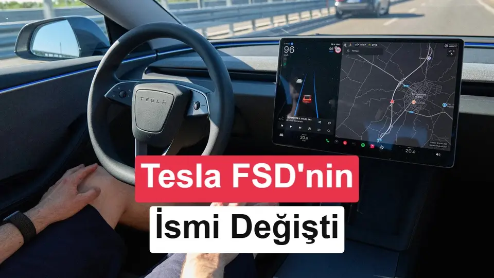 Tesla Avrupa’da Full Self-Driving adını değiştirdi