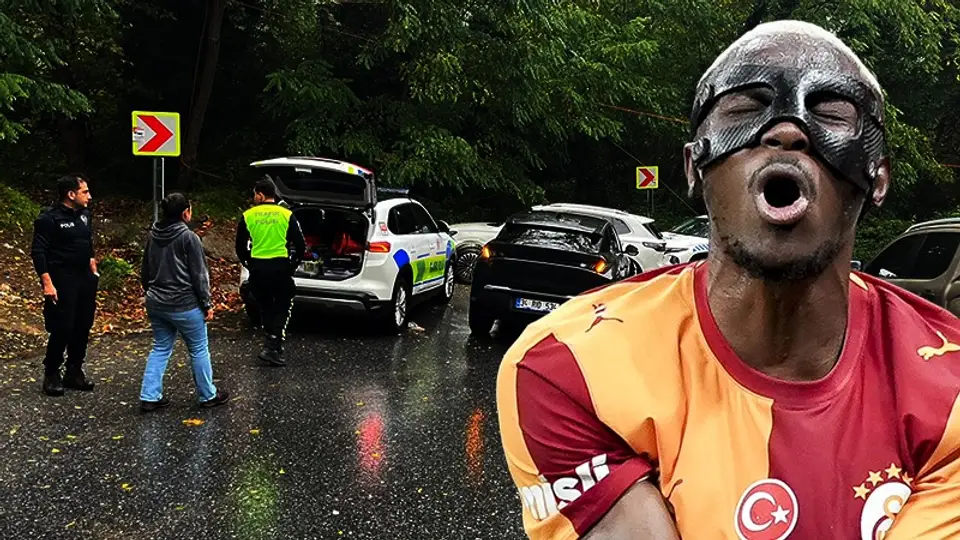 Osimhen’in sevgilisi Eyüpsultan’da trafik kazası geçirdi