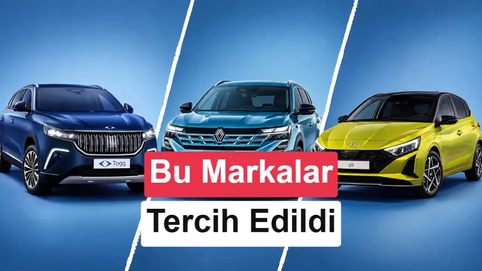 Türkiye, eylülde en çok bu otomobil markalarını tercih etti