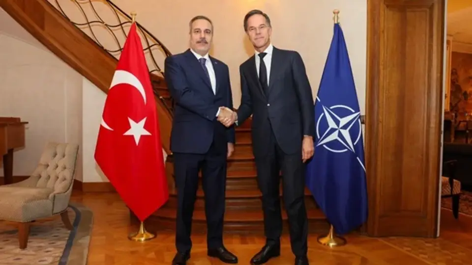 Bakan Fidan, NATO Genel Sekreteri Rutte ile görüştü